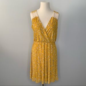 Siren Lily Sleeveless Wrap Top Dress